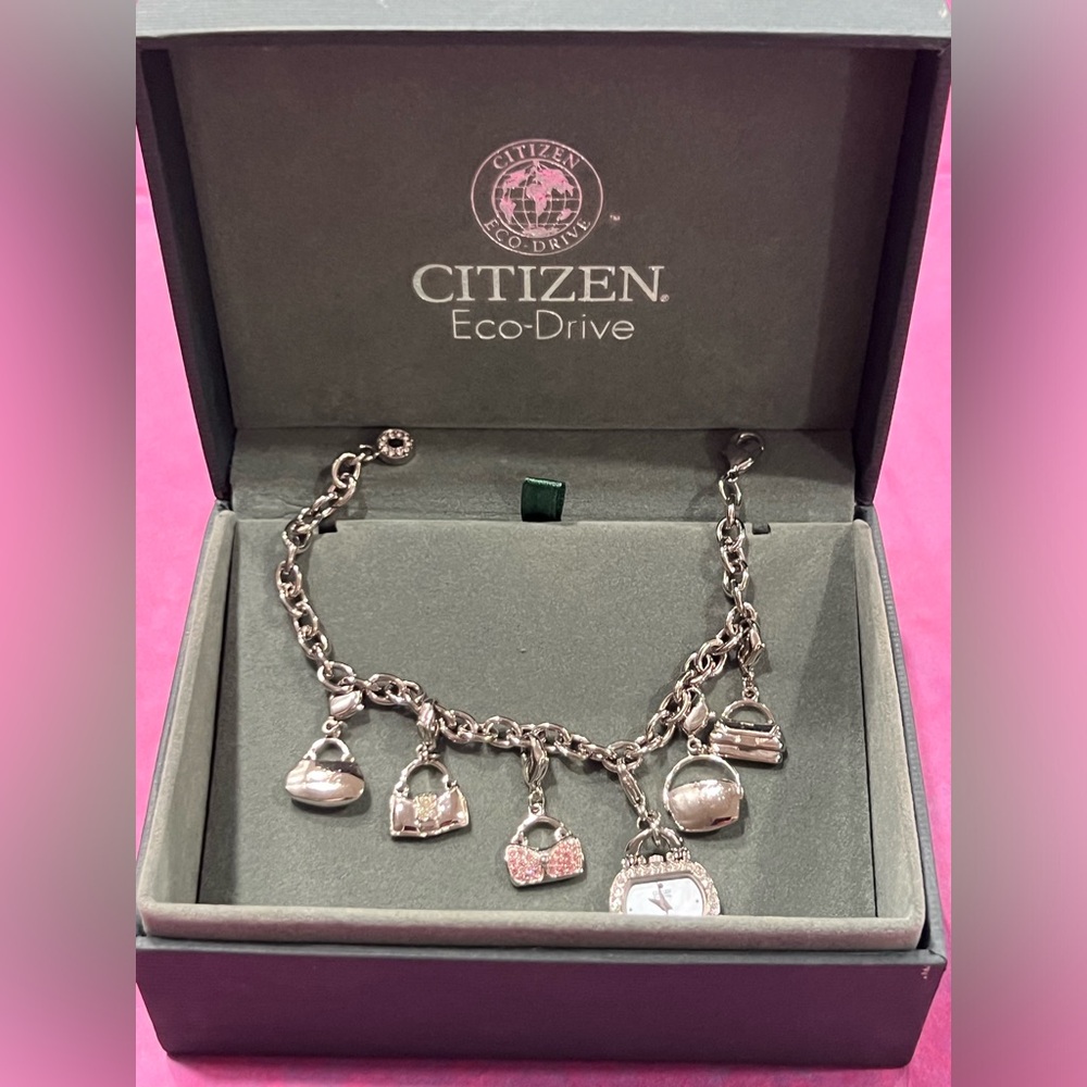 - Citizen eco drive charm watch